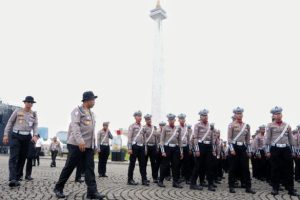 Kakorlantas Apresiasi Semangat Polantas Jelang Hari Bhayangkara ke-79.    