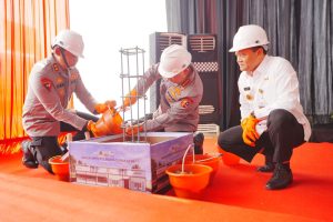 Kapolri Groundbreaking 24 SPPG Jateng, Dukung Penuh Program MBG.   