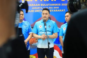 Ketua Umum PBSI Apresiasi Suksesnya Penyelenggaraan Kapolri Cup 2025.   