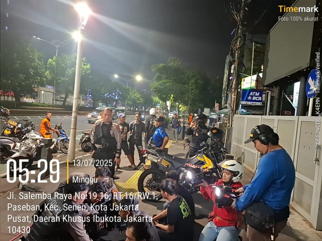 Patroli Perintis Presisi Bekuk 9 Remaja Tawuran di Kramat Raya.   Patroli Perintis Presisi Bekuk 9 Remaja Tawuran di Kramat Raya.   
