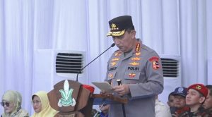 Kapolri Pimpin Apel Akbar Kokam Pemuda Muhammadiyah 2025 di Yogyakarta, Tegaskan Sinergi Ketahanan Pangan.  
