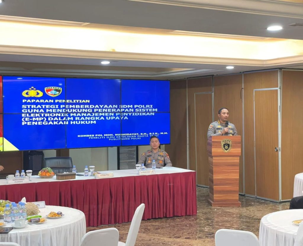 Puslitbang Polri Gelar FGD Strategi Pemberdayaan SDM dan Dukungan Ketahanan Pangan.   