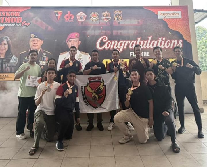 Brimob Polda Metro Jaya Sabet 6 Medali Emas pada Dankobrimob Taekwondo Championship 2025.  
