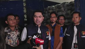Polda Metro Jaya Sidak Gudang Beras, Temukan 90 Ton Stok di PT Belitang Panen Raya.   